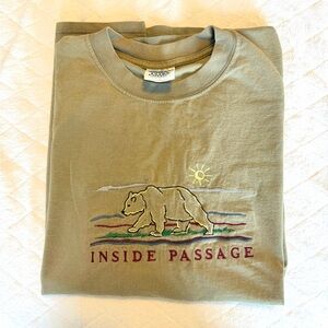 Vintage Inside Passage Canada Tourist Shirt